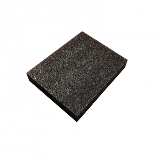 Picture of Pearl Cotton Neddle Felting Wool Felt Tools Craft Accessories Foam Cushion Rectangle Black 20cm x 15cm, 1 Set