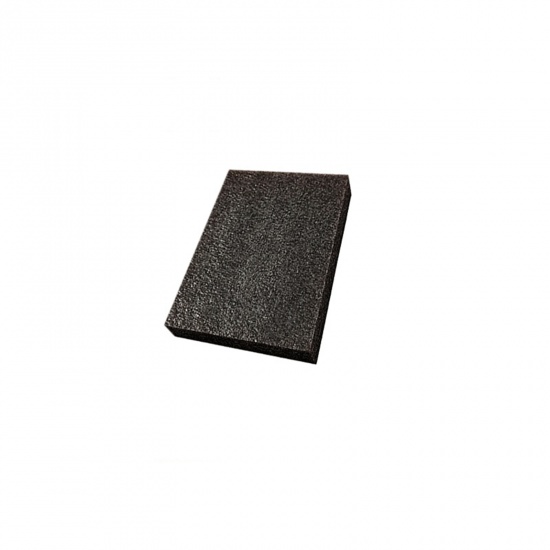 Picture of Pearl Cotton Neddle Felting Wool Felt Tools Craft Accessories Foam Cushion Rectangle Black 15cm x 10cm, 1 Set
