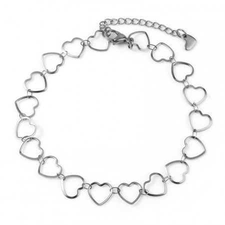 Picture of Stainless Steel Anklet Silver Tone 1 Piece