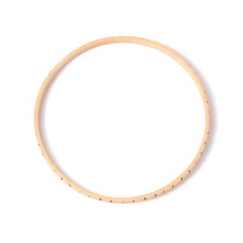Picture of Beech Wood Round Wooden Loom DIY Tools Circle Ring Natural 19cm, 1 Piece