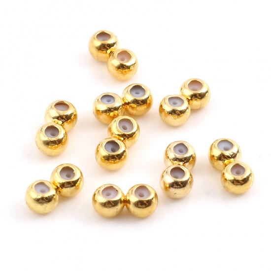 Picture of Brass Connectors Infinity Symbol Gold Plated Adjustable 6mm x 3mm, 2 PCs                                                                                                                                                                                      