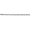 Picture of Stainless Steel Link Crimpable Chain Findings Silver Tone 1x1mm, 1 M