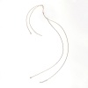 Изображение Новая Мода Акриловые Цепи На Теле Ожерелье Позолоченные цепочки Позолоченный Белый Имитация жемчуга 56.0смдлина, 103смдлина, 1 ШТ