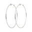 Immagine di Ottone Orecchini AnelliOrecchini Argento Placcato 6.2cm x 6.1cm, 2 Pz