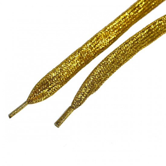 Picture of PET Athletic Sport Shoelace Golden 108cm(42 4/8"), 2 PCs