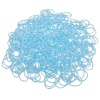 Image de Kit Bracelet Elastique en Caoutchouc Bleu & Blanc avec Crochet et Fermoir "S", 1 Paquet(Env. 600 Pcs/Paquet)