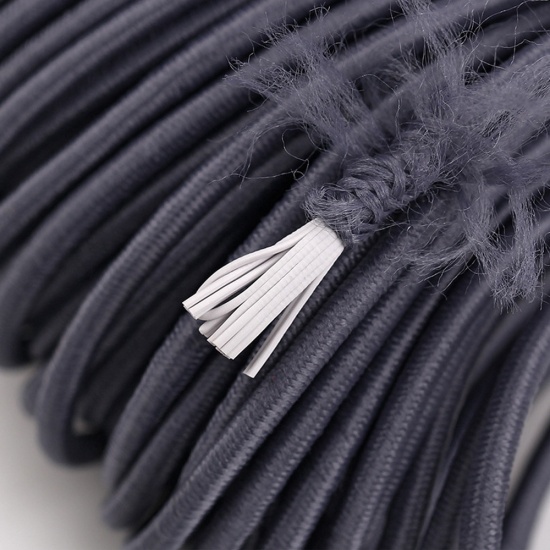Picture of Dark Gray - 2.5mm Elastic Beading Stretchy String 100m For Bracelets Masks Making