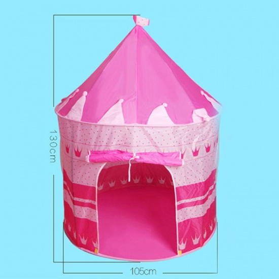 Picture of Blue - Children Kids Games Play Tent House Funny Zone 105x135cm, 1 Piece