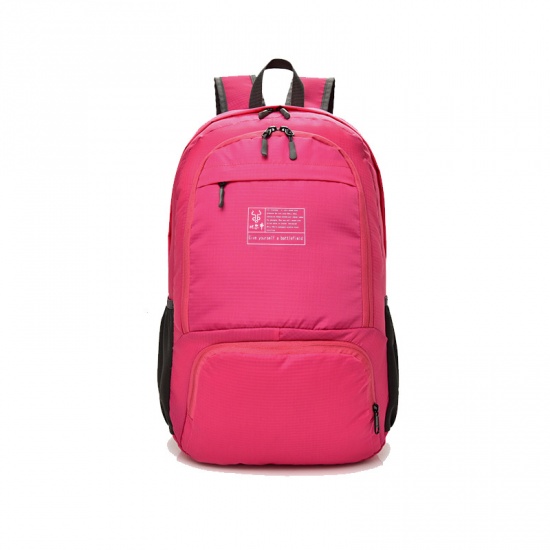 Immagine di Fuchsia - Multifunctional Waterproof Outdoor Hiking Mountaineering Backpack 30x45x15cm, 1 Piece