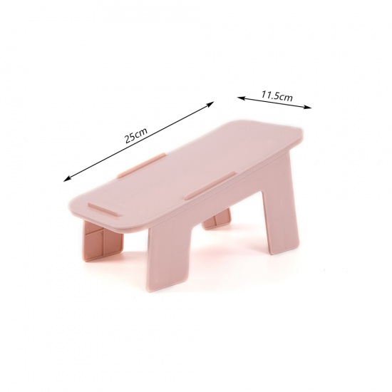 Picture of PP Shoe Rack Shelf Holder Light Pink Detachable 25cm x 11.5cm, 1 Piece
