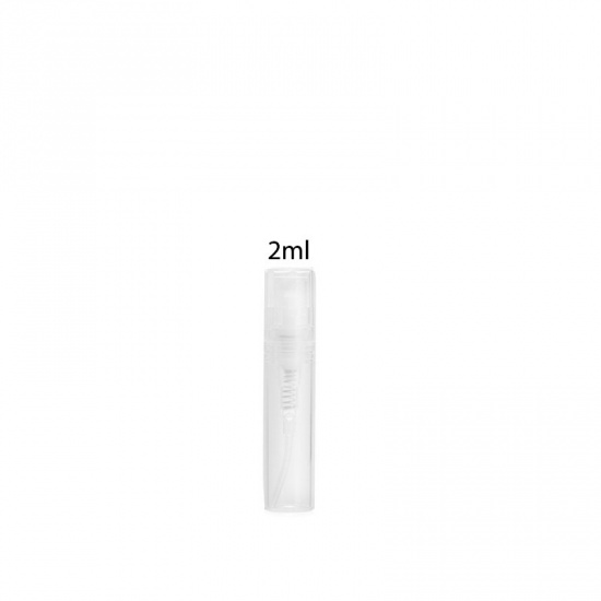 Picture of ( 2ml ) PP Refillable Perfume Atomizer Empty Spray Bottle Transparent Clear 5.6cm x 1.2cm, 1 Piece