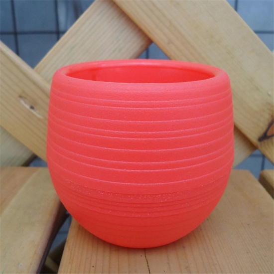 Picture of Fuchsia - Flower Plant Pots Gardening Pot Design with water storage tank