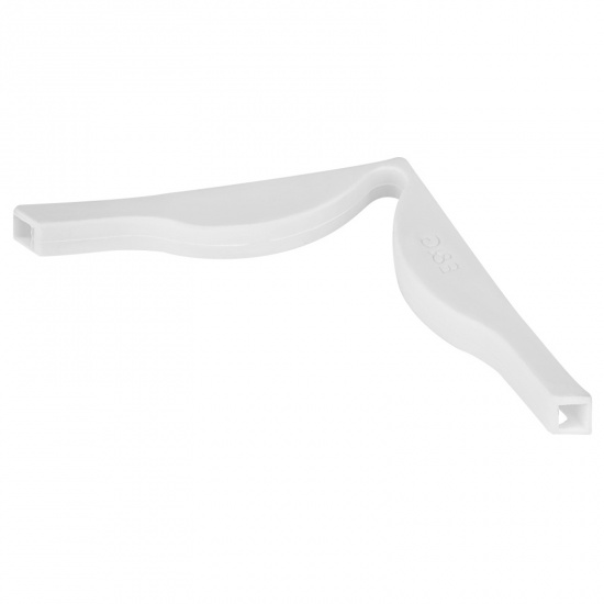 Immagine di Silicone Staffa per Naso Maschera per Evitare l'appannamento Degli Occhiali Bianco Riutilizzabile 12cm x 0.8cm, 1 Pz