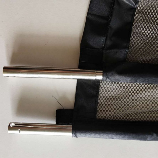 Picture of Stainless Steel & Nylon Portable Pet Isolation Net Black Foldable 110cm x 72cm, 1 Set