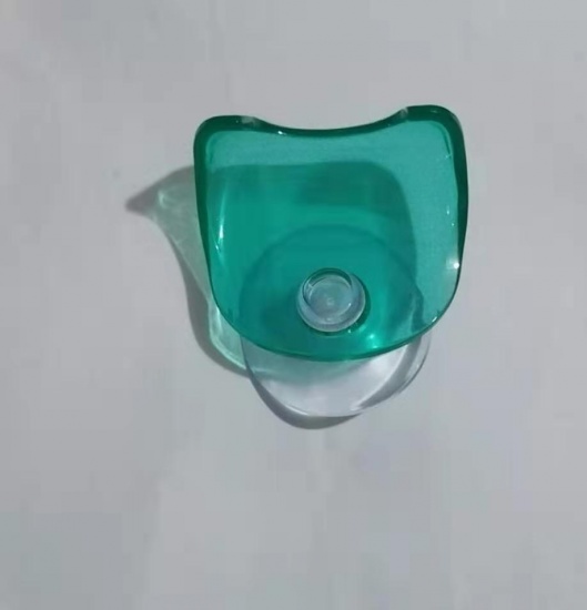 Picture of Green - Shaver Toothbrush Holder Rack Vacuum Suction Cup Bathroom Wall Supplies 5x1.5cm, 1 Piece