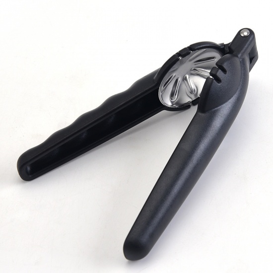 Picture of Black - Stainless Steel Quick Chestnut Walnut Pliers Nut Cracker Kitchen Tools Cutter Gadgets 17x5.5cm, 1 Piece