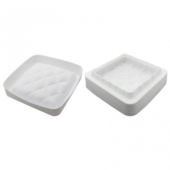 Immagine di White - Food Grade Silicone Baking Mold DIY Cake Accessories 16x5.3cm, 1 Piece