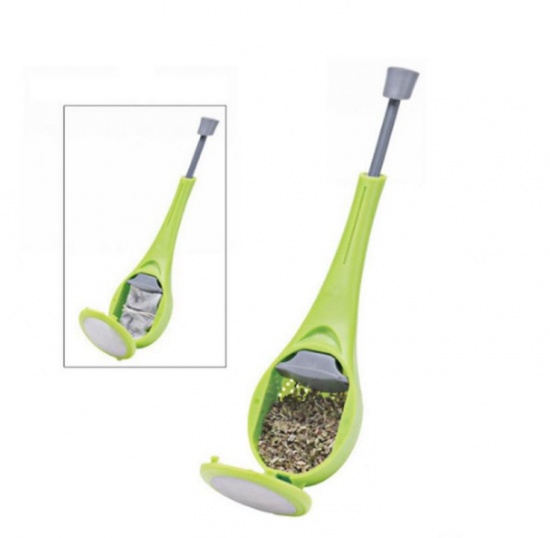 Picture of Green - PP Tea Strainer Tea Brewer Tools 18x4x2cm, 1 Piece