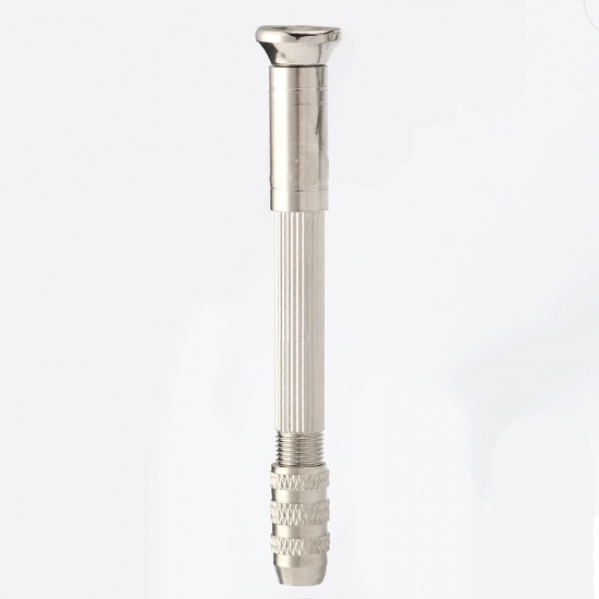 Picture of Steel Hand Twist Drill Silver Tone 9cm x 1.4cm, 2 PCs
