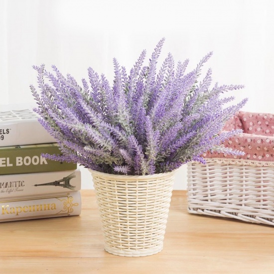 Picture of Purple - Artificial Lavender Flowers Home Decoration 38cm, 1 Piece