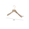 Immagine di Natural - Camphor Wood Non-Slip Non-Trace Wide Shoulder Adult Clothing Hanger 39x3.5cm, 1 Piece