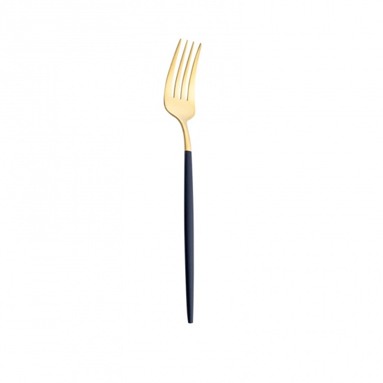 Picture of Black - 410 Stainless Steel Fork Tableware Gift 21.5x2.7cm, 1 Piece