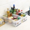 Picture of Transparent - PP Drawer Type Food Fruit Refrigerator Storage Box Kitchen Supplies 18x32x12cm, 1 Piece