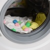  ランダムな色-絡み防止 抜け毛吸着 洗濯機に入れる 効力発揮する 洗濯ボール 絡み合い防止 ランドリーボール クリーニングボール直径2cm -4.5cm、5個 の画像