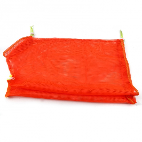 Bild von Orange - Einstellbare Katzenpflegetasche gegen Biss und Kratzer zum Baden, Nagelschneiden, Ohren sauber halten, Haustier ruhig halten 34x50 cm, 1 Stück