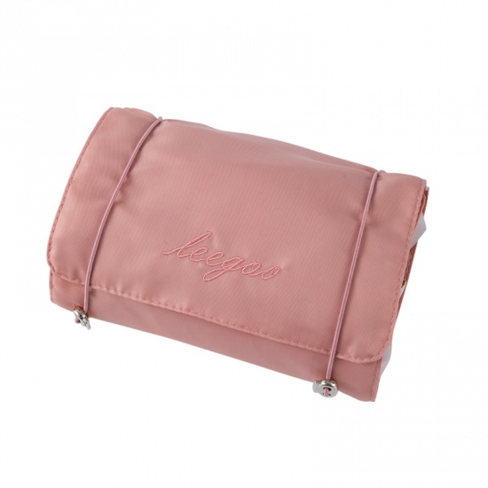 Immagine di Pink - Four-In-One Cosmetic Portable Travel Waterproof Washing Storage Bag 54.5x23cm, 1 Piece