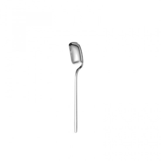 Picture of Silver Tone - 304 Stainless Steel Hanging Coffee Spoon Tableware 14.2x2.7cm, 1 Piece