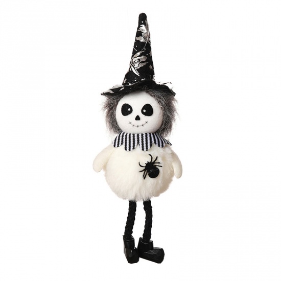 Immagine di White - Halloween Ghost Doll Party Home Ornament Decoration 19x8x6cm, 1 Piece
