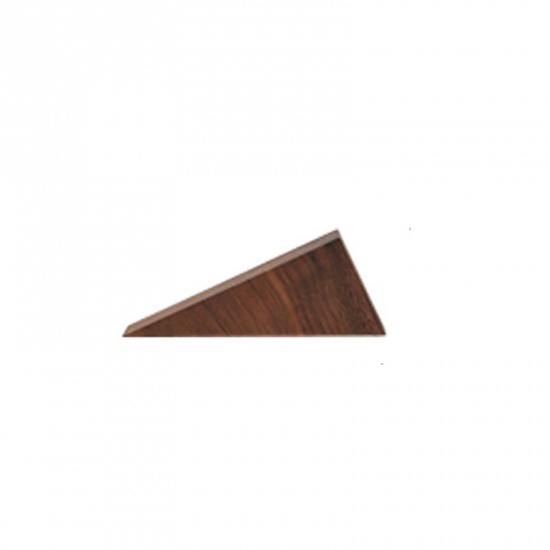 Bild von Nussbaum Schmuckdisplay Dreieck Dunkelbraun 10.5cm x 5cm , 1 Stück