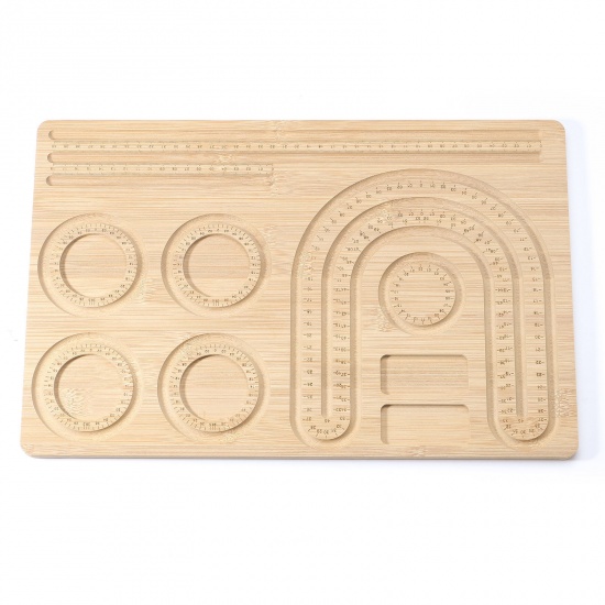 Beading Board for Jewelry Making, Bamboo Bead Boards for Jewelry Bracelet  Making Beading Mats Trays Wooden Bracelet and Necklaces Jewelry Design Board