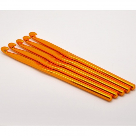8seasons. (3.0-4.0)2.1mm-1.4mm Stainless Steel Crochet Hooks Needles Silver  Tone 13.8cm(5 3/8) long, 5 PCs