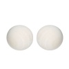 Immagine di Legno di Hinoki Separatori Perline Tondo Naturale Circa: 35mm Dia, Foro: Circa Senza Foro, 5 Pz