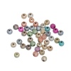 Picture of Acrylic Bubblegum Beads Round At Random Mixed Sparkledust About 4mm Dia, Hole: Approx 1.3mm, 1000 PCs