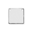 Immagine di 304 Acciaio Inossidabile Etichette di Stampaggio Vuote Pendenti Charms Connettori Quadrato Tono Argento Brunitura a Rulli 15mm x 15mm , 5 Pz