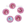 Picture of Three-ply Board Sewing Buttons Scrapbooking 2 Holes Christmas Wreath At Random Mixed Pere David's Deer Pattern 35mm(1 3/8") Dia, 50 PCs