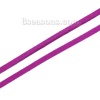 Picture of Faux Suede Velvet Jewelry Thread Cord Purple 2.5mm( 1/8"), 5 PCs (Approx 5 M/PCs)