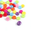 Picture of Resin Sewing Buttons Scrapbooking Two Holes Round At Random Mixed 6mm( 2/8") Dia, 500 PCs