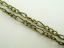 Picture of Alloy 3:1 Figaro Link Curb Chain Findings Antique Bronze 6x3mm(2/8"x1/8") 3x2mm(1/8"x1/8"), 8 M