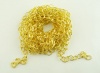 Picture of Alloy Link Cable Chain Findings Gold Plated 7.5x6mm(2/8"x2/8"), 4 M