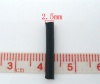 本革 ジュエリー ロープ 黒 2.5mm、 10 メートル の画像