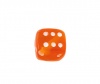 Picture of Acrylic Bubblegum Beads Dice At Random Mixed Transparent About 8mm x 8mm, Hole: Approx 1.3mm, 100 PCs