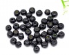 Picture of Painted Black Wood Spacer Beads 8mm(Small Hole), sold per packet of 500