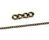Picture of Alloy Open Link Curb Chain Findings Antique Bronze 4x3mm(1/8"x1/8"), 10 M