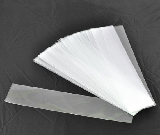 Immagine di ABS Borsa Rettangolo Bianco 30cm x 6cm, 100 Pz