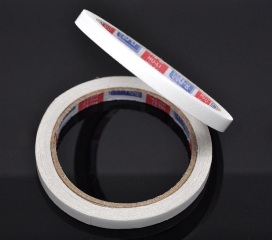 Picture of Double Sided Tape Adhesive 9.7x0.8cm(3 7/8"x3/8"), 10 Rolls(Approx 14M/Roll)