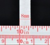Immagine di Carta Nastro Adesivo Bianco Nulla Disegno 18m x 8.0mm, 10 Pz (Circa 14M/Rotolo)